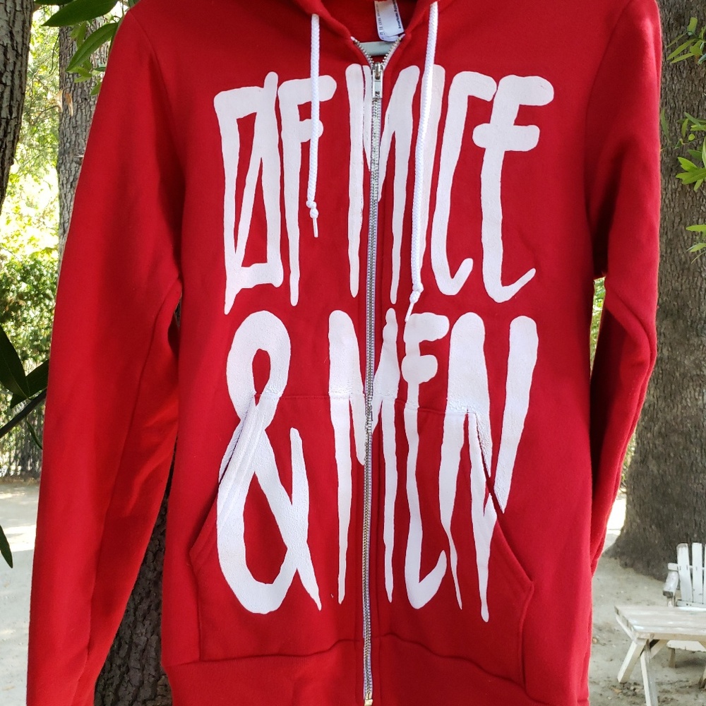 American apparel Of Mice & Men band sweatshirt